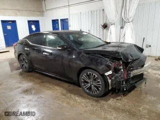 2017 Nissan Maxima Platinum with VIN 1N4AA6AP9HC420548, listed as a Copart auction lot 53697515 with 32,098 mi miles and Salvage Title. Bid and sale history available at carsss.com. Image 4.
