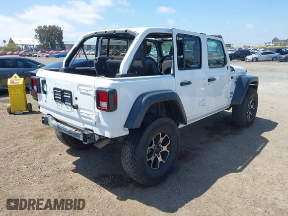 2018 Jeep Wrangler Unlimited Sport S z VIN 1C4HJXDG6JW210973, wystawiony jako IAAI lot #42154094 z przebiegiem 116 620 mil mil oraz . Historia ofert i sprzedaży dostępna na DreamBid. Obrazek 4.