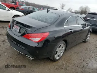 2016 Mercedes-Benz CLA 250 with VIN WDDSJ4GB8GN338513, listed as a Copart auction lot 44028464 with 80,627 mi miles and . Bid and sale history available at DreamBid. Image 3.