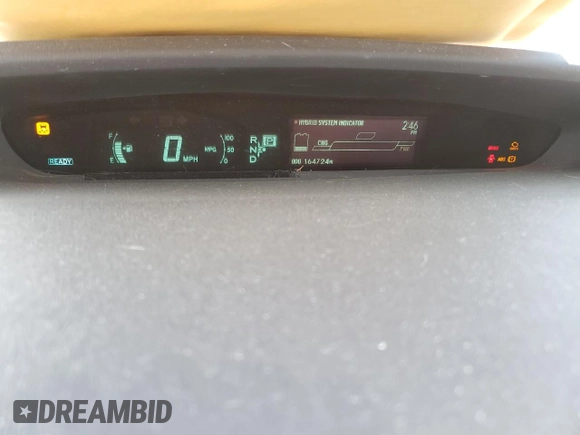 2011 Toyota Prius I with VIN JTDKN3DU9B0252776, listed as a Copart auction lot 56074635 with 164,724 mi miles and Clean Title. Bid and sale history available at DreamBid. Image 9.