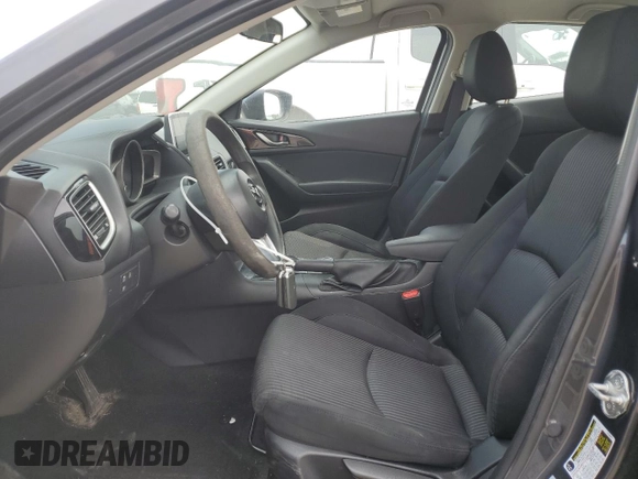 2016 Mazda 3 i Sport with VIN JM1BM1U78G1281463, listed as a Copart auction lot 52704715 with 114,682 mi miles and Salvage Title. Bid and sale history available at DreamBid. Image 7.