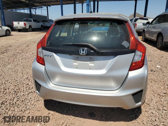 2015 Honda Fit LX with VIN 3HGGK5H5XFM742046, listed as a Copart auction lot 52168915 with 71,601 mi miles and Salvage Title. Bid and sale history available at carsss.com. Image 6.