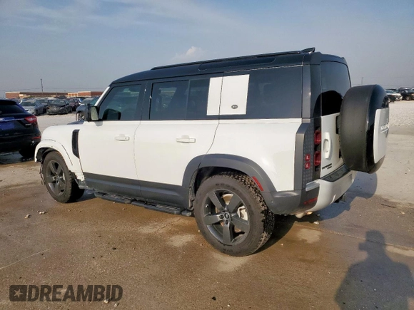 2020 Land Rover Defender SE with VIN SALEP7EU1L2028039, listed as a Copart auction lot 56897065 with 26,989 mi miles and Salvage title. Bid and sale history available at DreamBid. Image 2.