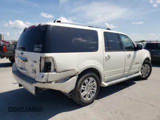 2008 Ford Expedition Max Limited with VIN 1FMFK19548LA10271, listed as a Copart auction lot 54533325 with 192,397 mi miles and Salvage title. Bid and sale history available at DreamBid. Image 3.