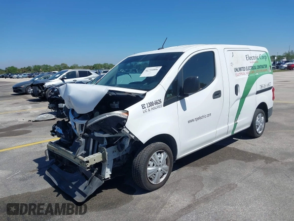 2015 Nissan NV200 SV with VIN 3N6CM0KN3FK708817, listed as a IAAI auction lot 41716806 with 132,296 mi miles and . Bid and sale history available at carsss.com. Image 2.