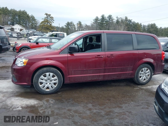 2017 Dodge Grand Caravan SE z VIN 2C4RDGBG8HR793970, wystawiony jako IAAI lot #41691933 z przebiegiem 107 055 mil mil oraz . Historia ofert i sprzedaży dostępna na DreamBid. Obrazek 14.