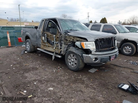 2011 Ford F-150 XL with VIN 1FTFX1EF6BFD28855, listed as a IAAI auction lot 41662886 with 156,433 mi miles. Bid and sale history available at carsss.com. Image 1.