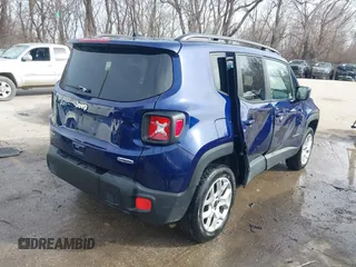 2018 Jeep Renegade Latitude with VIN ZACCJBBB8JPH52142, listed as a IAAI auction lot 41738035 with 91,443 mi miles and . Bid and sale history available at carsss.com. Image 4.