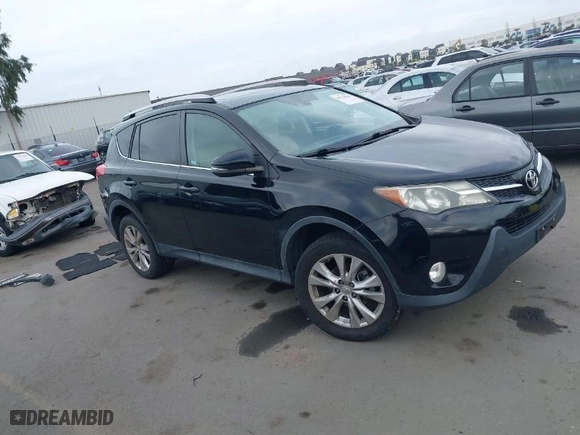 2015 Toyota RAV4 Limited with VIN 2T3DFREV0FW331139, listed as a IAAI auction lot 41724424 with 112,620 mi miles. Bid and sale history available at carsss.com. Image 1.