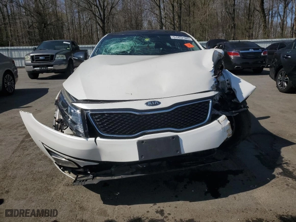 2015 Kia Optima EX with VIN 5XXGN4A79FG510437, listed as a Copart auction lot 51452685 with 0 mi miles and Salvage Title. Bid and sale history available at carsss.com. Image 5.