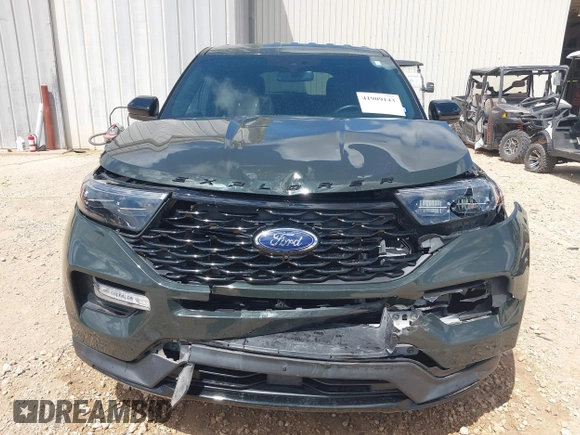 2022 Ford Explorer ST-Line with VIN 1FMSK8KH3NGA73166, listed as a IAAI auction lot 41909143 with 43,303 mi miles. Bid and sale history available at carsss.com. Image 12.