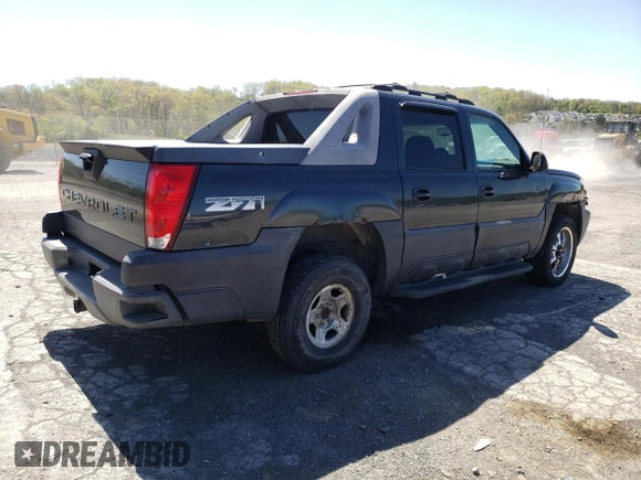 2003 Chevrolet Avalanche z VIN 3GNEK13T63G192527, wystawiony jako Copart lot #54837845 z przebiegiem 220 953 mil mil oraz Szkoda całkowita • Salvage title. Historia ofert i sprzedaży dostępna na DreamBid. Obrazek 3.