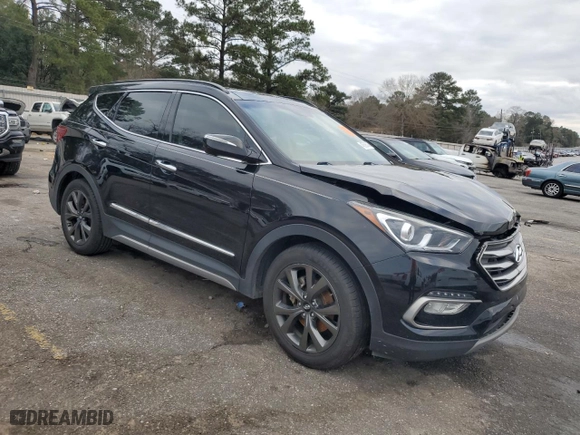 2018 Hyundai Santa Fe Sport 2.0T Ultimate with VIN 5XYZW4LAXJG543319, listed as a Copart auction lot 43398045 with 82226 miles and Salvage Title. Bid and sale history available at carsss.com. Image 4.