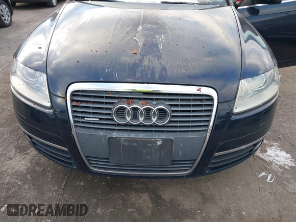 2005 Audi A6 with VIN WAUDG74F85N105820, listed as a IAAI auction lot 41341841 with 105,646 mi miles. Bid and sale history available at carsss.com. Image 6.