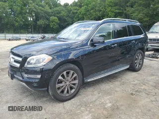 2015 Mercedes-Benz GL-Class GL 450 with VIN 4JGDF6EE9FA612607, listed as a Copart auction lot 58969753 with 108,141 mi miles. Bid and sale history available at carsss.com. Image 1.