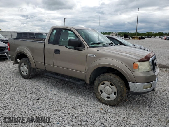 2004 Ford F-150 XL with VIN 1FTRF14W24NA41488, listed as a Copart auction lot 55181045 with Not provided miles and Salvage title. Bid and sale history available at DreamBid. Image 4.