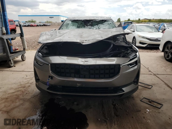 2022 Polestar 2 z VIN LPSED3KA9NL059189, wystawiony jako Copart lot #55514455 z przebiegiem 28 764 mil mil oraz Szkoda całkowita • Salvage title. Historia ofert i sprzedaży dostępna na DreamBid. Obrazek 5.