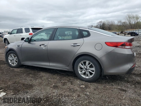 2016 Kia Optima LX z VIN 5XXGT4L3XGG104667, wystawiony jako Copart lot #53968815 z przebiegiem 82 417 mil mil oraz Szkoda całkowita • Salvage title. Historia ofert i sprzedaży dostępna na DreamBid. Obrazek 2.