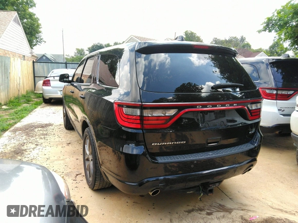 2017 Dodge Durango GT with VIN 1C4RDHDG3HC724244, listed as a IAAI auction lot 42717172 with 153,933 mi miles and . Bid and sale history available at DreamBid. Image 3.