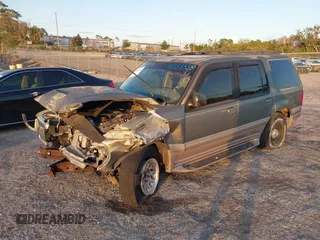 2001 Mercury Mountaineer with VIN 4M2ZU86P31UJ03416, listed as a IAAI auction lot 41188554 with 160,125 mi miles and . Bid and sale history available at DreamBid. Image 2.