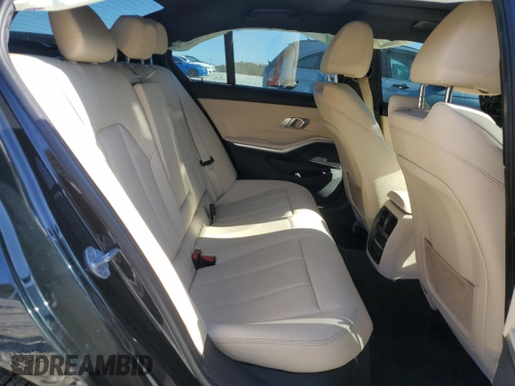 2019 BMW 3 Series 330i with VIN WBA5R1C50KAK10701, listed as a Copart auction lot 83441694 with 69,076 mi miles and Salvage Title. Bid and sale history available at carsss.com. Image 10.