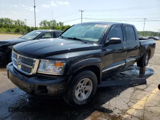 2008 Dodge Dakota Laramie with VIN 1D7HW58N98S609009, listed as a Copart auction lot 63204865 with 100,366 mi miles and Clean title. Bid and sale history available at DreamBid. Image 1.