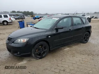2005 Mazda 3 s with VIN JM1BK143451250842, listed as a Copart auction lot 44141975 with 139,876 mi miles and Salvage Title. Bid and sale history available at carsss.com. Image 1.