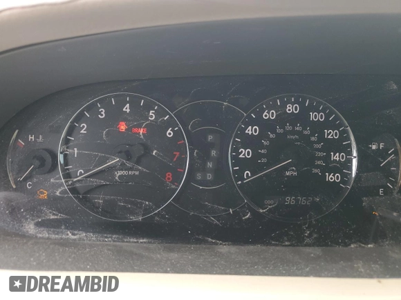 2006 Toyota Avalon XL with VIN 4T1BK36B26U075079, listed as a Copart auction lot 54481405 with 96,762 mi miles and Salvage Title. Bid and sale history available at DreamBid. Image 9.
