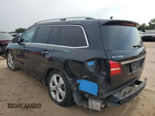 2017 Mercedes-Benz GLS 450 with VIN 4JGDF6EE6HA927321, listed as a Copart auction lot 54985944 with 114,078 mi miles and Salvage Title. Bid and sale history available at DreamBid. Image 2.