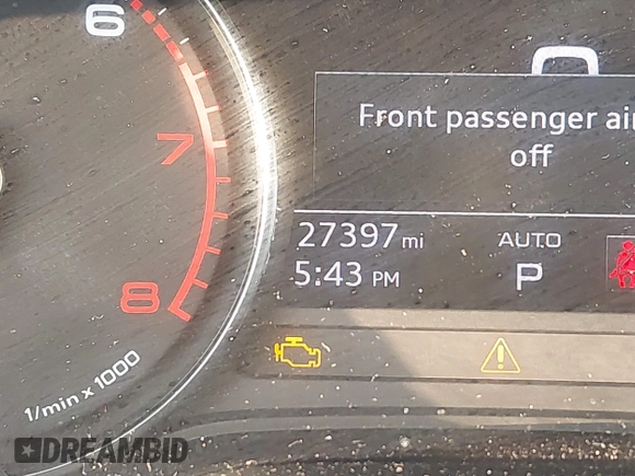 2022 Audi A4 Premium z VIN WAUABAF46NA019276, wystawiony jako IAAI lot #41059250 z przebiegiem 27 397 mil mil oraz . Historia ofert i sprzedaży dostępna na DreamBid. Obrazek 15.