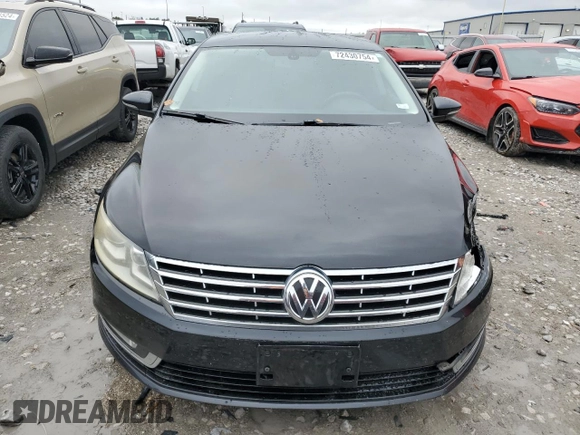 2013 Volkswagen CC Sport with VIN WVWBN7AN3DE555952, listed as a Copart auction lot 72430754 with 132,019 mi miles and Salvage Title. Bid and sale history available at carsss.com. Image 5.