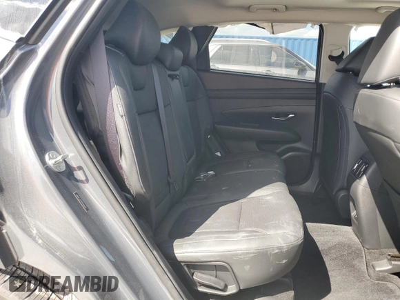 2025 Hyundai Tucson SEL Convenience with VIN 5NMJC3DE9SH466659, listed as a Copart auction lot 46993545 with 5,702 mi miles and Salvage Title. Bid and sale history available at carsss.com. Image 10.