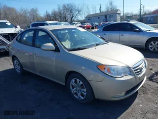 2010 Hyundai Elantra GLS with VIN KMHDU4AD7AU164107, listed as a IAAI auction lot 42044896 with 114,696 mi miles. Bid and sale history available at carsss.com. Image 1.
