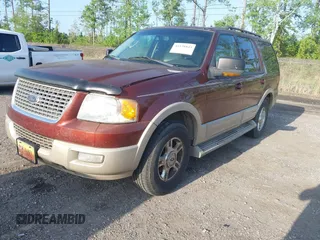 2006 Ford Expedition Eddie Bauer with VIN 1FMFU17526LA65490, listed as a IAAI auction lot 41938843 with 208,311 mi miles. Bid and sale history available at carsss.com. Image 2.