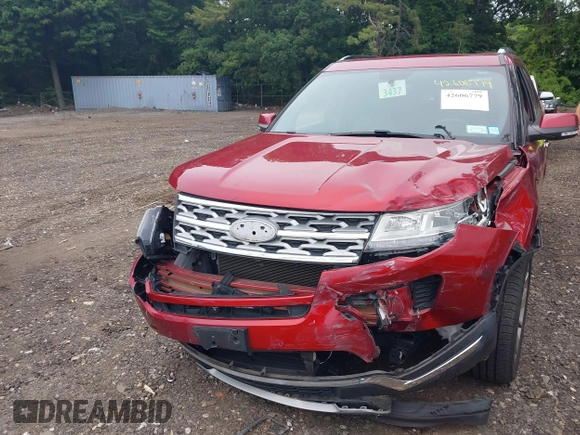 2018 Ford Explorer Limited with VIN 1FM5K8F82JGB73423, listed as a IAAI auction lot 42606779 with 49,856 mi miles and . Bid and sale history available at DreamBid. Image 12.