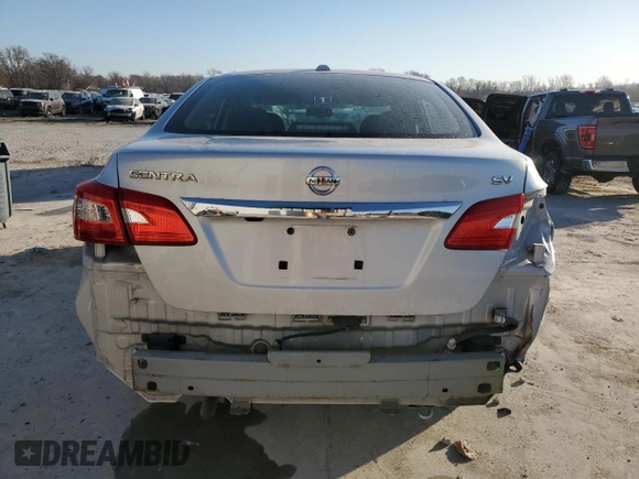 2018 Nissan Sentra SV with VIN 3N1AB7AP3JL655697, listed as a Copart auction lot 48708675 with 111,175 mi miles and Salvage Title. Bid and sale history available at carsss.com. Image 6.