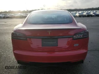 2022 Tesla Model S Plaid with VIN 5YJSA1E61NF488716, listed as a Copart auction lot 45325785 with Not provided miles and Salvage title. Bid and sale history available at DreamBid. Image 6.