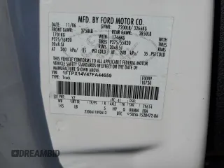 2007 Ford F-150 XLT with VIN 1FTPX14V47FA44659, listed as a Copart auction lot 59054065 with 129,453 mi miles and Salvage title. Bid and sale history available at DreamBid. Image 12.