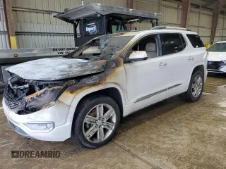 2017 GMC Acadia Denali z VIN 1GKKNPLS4HZ266116, wystawiony jako Copart lot #56353855 z przebiegiem Nie podano mil oraz Szkoda całkowita • Salvage title. Historia ofert i sprzedaży dostępna na DreamBid. Obrazek 1.