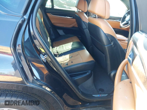 2017 BMW X6 xDrive50i with VIN 5UXKU6C54H0S99557, listed as a IAAI auction lot 41484943 with 1 mi miles. Bid and sale history available at carsss.com. Image 8.