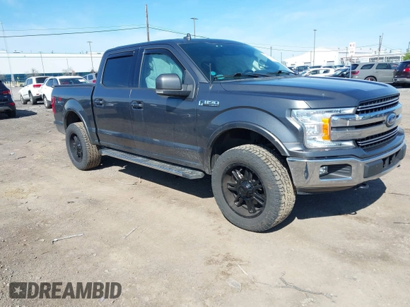2018 Ford F-150 XL with VIN 1FTEW1EG1JFC91543, listed as a IAAI auction lot 42307775 with 102,055 mi miles and . Bid and sale history available at DreamBid. Image 1.