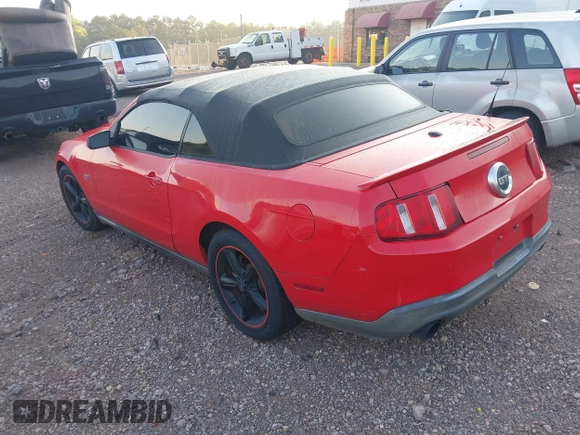 2010 Ford Mustang GT with VIN 1ZVBP8FH6A5112402, listed as a IAAI auction lot 42633347 with 153,349 mi miles and . Bid and sale history available at DreamBid. Image 3.