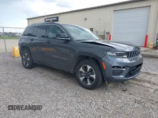2024 Jeep Grand Cherokee with VIN 1C4RJYB60RC720835, listed as a IAAI auction lot 42608981 with 46,122 mi miles and . Bid and sale history available at DreamBid. Image 1.