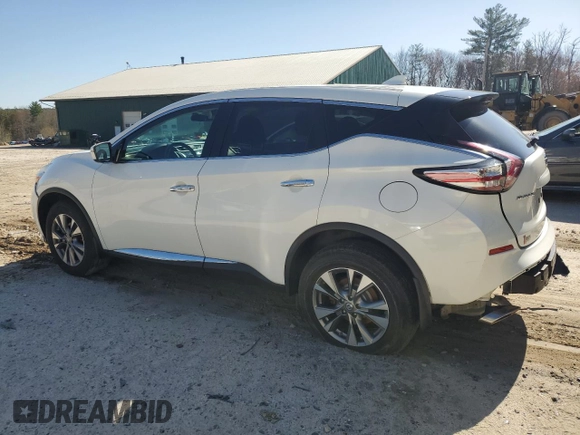 2016 Nissan Murano S z VIN 5N1AZ2MH7GN146670, wystawiony jako Copart lot #54181295 z przebiegiem 104 922 mil mil oraz Szkoda całkowita • Salvage title. Historia ofert i sprzedaży dostępna na DreamBid. Obrazek 2.