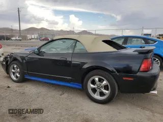 2002 Ford Mustang GT Deluxe with VIN 1FAFP45X62F162398, listed as a Copart auction lot 63150934 with 167,110 mi miles and Salvage title. Bid and sale history available at DreamBid. Image 2.