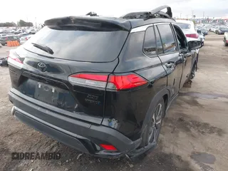 2024 Toyota Corolla Cross Hybrid S with VIN 7MUFBABG3RV019176, listed as a IAAI auction lot 41536647 with 36,428 mi miles and . Bid and sale history available at DreamBid. Image 4.