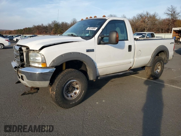 2003 Ford F-250 XL z VIN 1FTNF21L83ED10378, wystawiony jako Copart lot #78414894 z przebiegiem 158 936 mil mil oraz Szkoda całkowita • Salvage title. Historia ofert i sprzedaży dostępna na DreamBid. Obrazek 1.