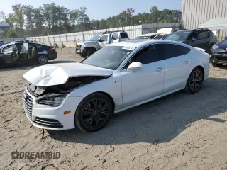2017 Audi A7 z VIN WAU22BFC1HN012525, wystawiony jako Copart lot #68984214 z przebiegiem 168 900 mil mil oraz Szkody całkowita. Historia ofert i sprzedaży dostępna na DreamBid. Obrazek 1.
