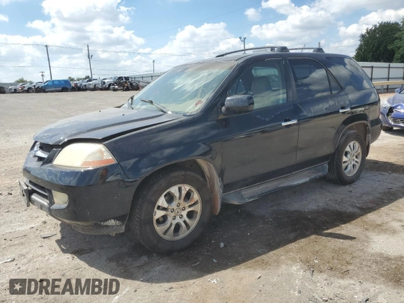 2003 Acura MDX Touring Pkg RES w/Navigation System with VIN 2HNYD18953H515716, listed as a Copart auction lot 70050424 with 192,658 mi miles and Salvage Title. Bid and sale history available at carsss.com. Image 1.