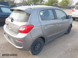 2018 Mitsubishi Mirage ES with VIN ML32A3HJ6JH002815, listed as a IAAI auction lot 41865022 with 63,109 mi miles. Bid and sale history available at carsss.com. Image 4.